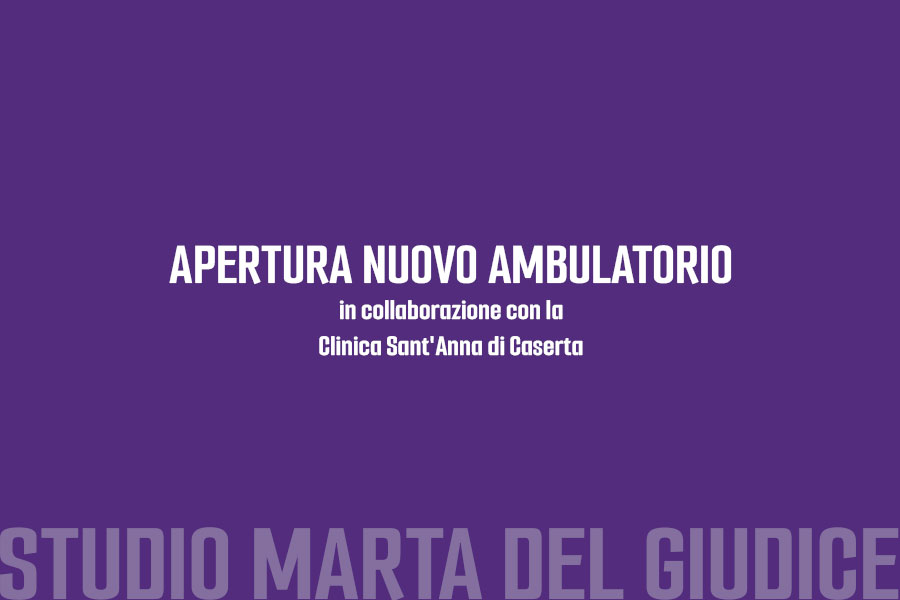 APERTURA NUOVO AMBULATORIO